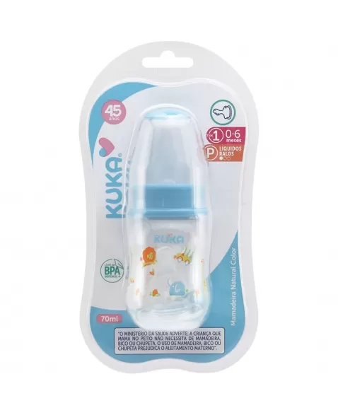 MAMADEIRA KUKA NATURAL COLOR ORTO AZUL 70ML Nº1