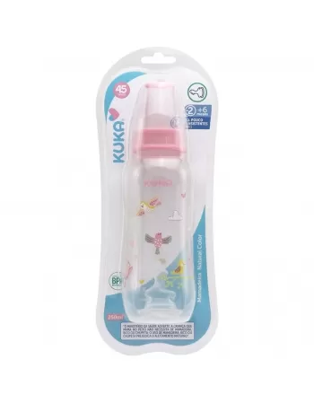 MAMADEIRA KUKA NATURAL COLOR ORTO ROSA 250ML Nº2