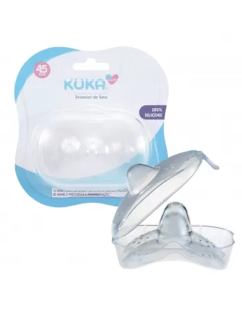 PROTETOR DE SEIO KUKA 100% SILICONE COM ESTOJO PROTETOR C/1 UNDADE (5060)