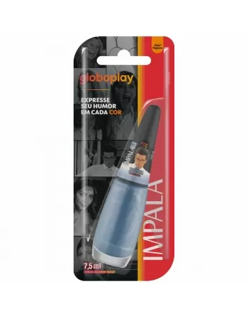 ESMALTE PARA UNHAS IMPALA BLISTER GLOBOPLAY RAINHA DO NILO ACETINADO 7,5ML