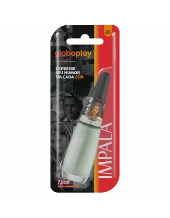 ESMALTE PARA UNHAS IMPALA BLISTER GLOBOPLAY TÔ COM REIVA ACETINADO 7,5ML
