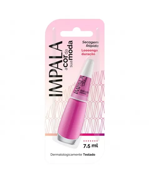 ESMALTE PARA UNHAS IMPALA BLISTER DELICADO CREMOSO 7,5ML