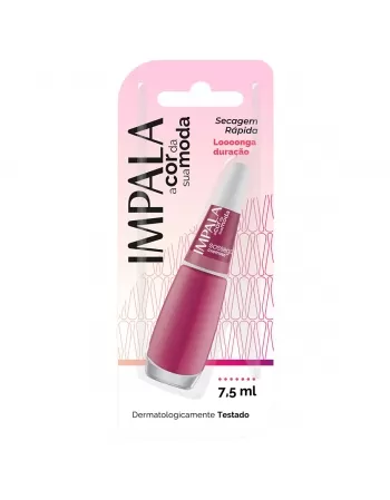 ESMALTE PARA UNHAS IMPALA BLISTER SOSSEGO CREMOSO 7,5ML