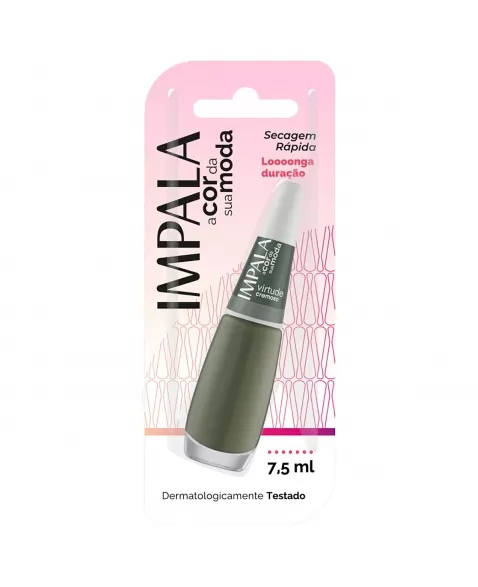 ESMALTE PARA UNHAS IMPALA BLISTER VIRTUDE CREMOSO 7,5ML