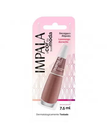 ESMALTE PARA UNHAS IMPALA BLISTER DESTINOS CREMOSO 7,5ML