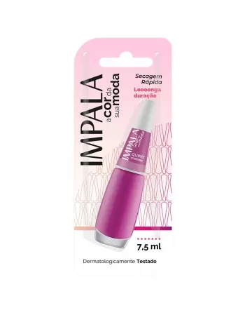 ESMALTE PARA UNHAS IMPALA BLISTER QUERER CREMOSO 7,5ML