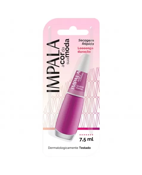ESMALTE PARA UNHAS IMPALA BLISTER QUERER CREMOSO 7,5ML
