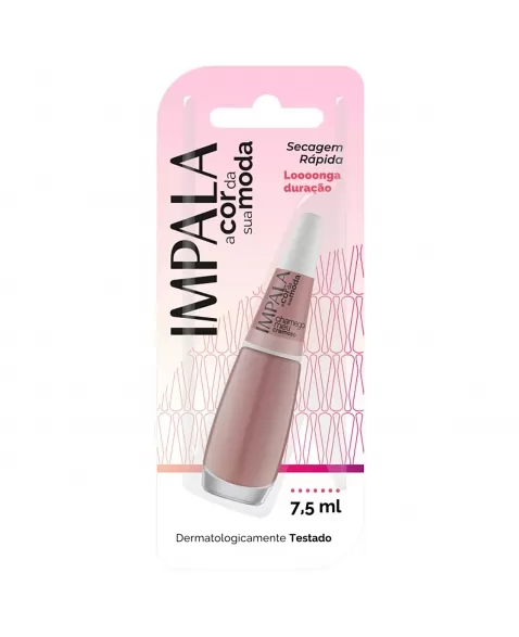 ESMALTE PARA UNHAS IMPALA BLISTER CHAMEGO MEU CREMOSO 7,5ML