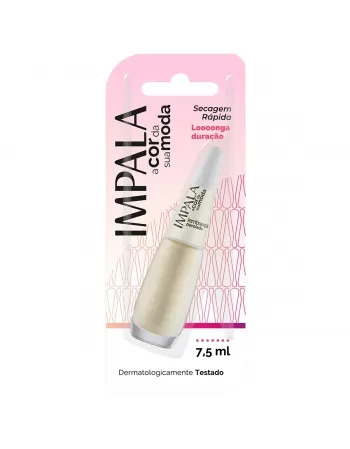 ESMALTE PARA UNHAS IMPALA BLISTER LEMBRANÇAS PEROLADO 7,5ML