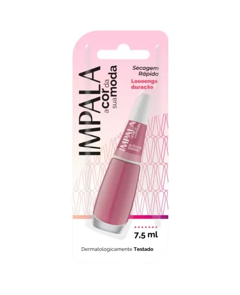 ESMALTE PARA UNHAS IMPALA BLISTER ADMIRE CREMOSO 7,5ML