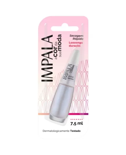 ESMALTE PARA UNHAS IMPALA BLISTER POLAR PEROLADO7,5ML