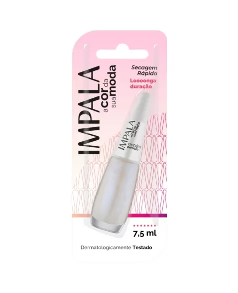 ESMLATE PARA UNHAS IMPALA BLISTER NENÉM PEROLADO 7,5ML