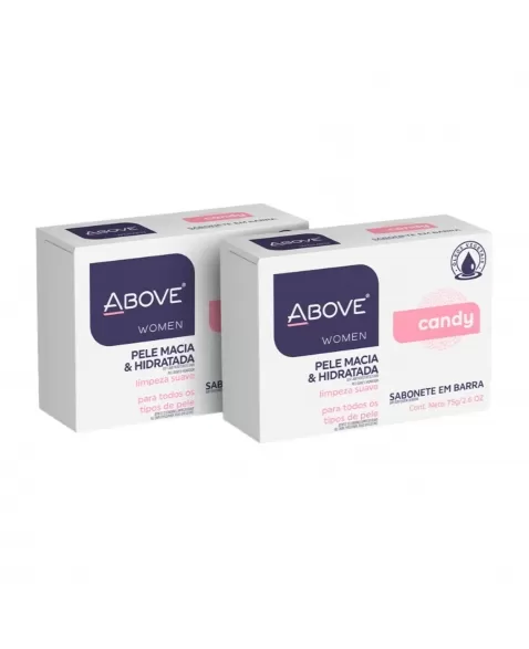 SABONETE BARRA ABOVE WOMEN CANDY 75G