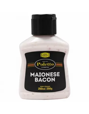 MAIONESE BACON POLETTO 250G