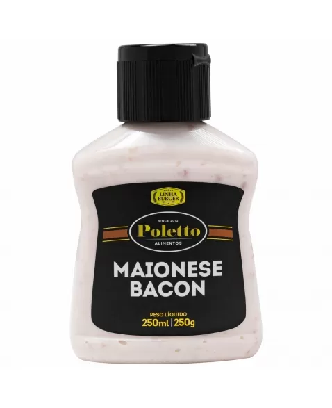 MAIONESE BACON POLETTO 250G