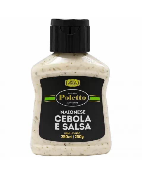 MAIONESE CEBOLA E SALSA POLETTO 250G