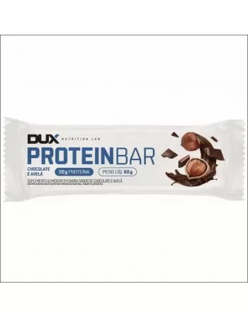 BARRA DE PROTEÍNA DUX SABOR CHOCOLATE E AVELÃ 60G