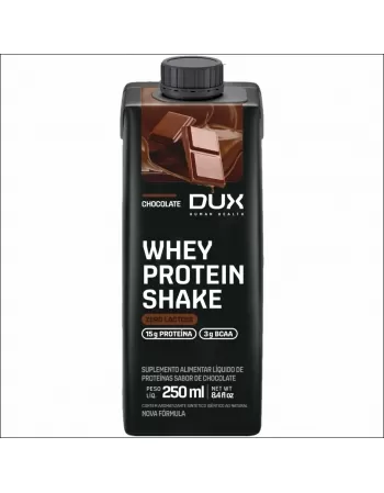 WHEY PROTEIN SHAKE DUX SABOR CHOCOLATE 250ML