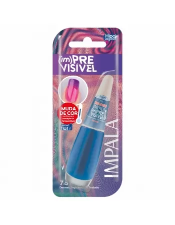 ESMALTE PARA UNHAS IMPALA BLISTER (IM)PREVISÍVEL COMPLICADA/PERFEITINHA 7,5ML