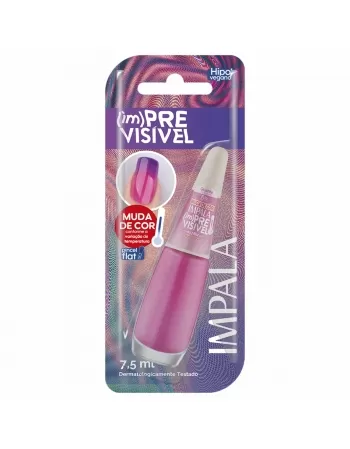 ESMALTE PARA UNHAS IMPALA BLISTER (IM)PREVISÍVEL TÍMIDA/BISCOITEIRA 7,5ML
