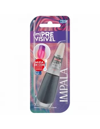 ESMALTE PARA UNHAS IMPALA BLISTER (IM)PREVISÍVEL DESENROLADA/MISTERIOSA 7,5ML