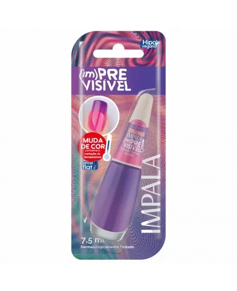 ESMALTE PARA UNHAS IMPALA BLISTER (IM)PREVISÍVEL TRANQUILA/SURTADA 7,5ML