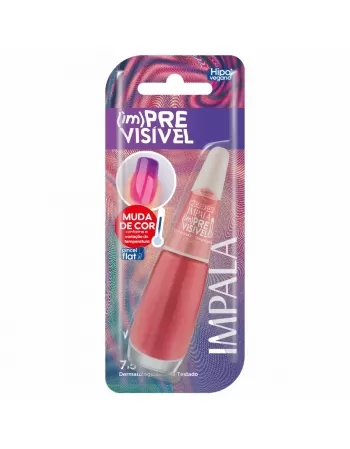 ESMALTE PARA UNHAS IMPALA BLISTER (IM)PREVISÍVEL EMOCIONADA/DESAPEGADA 7,5ML