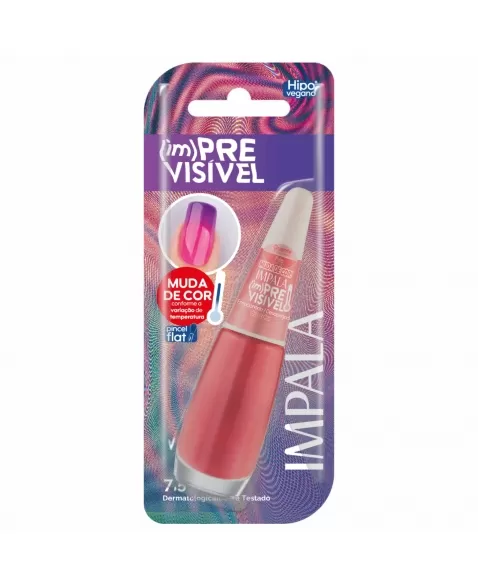 ESMALTE PARA UNHAS IMPALA BLISTER (IM)PREVISÍVEL EMOCIONADA/DESAPEGADA 7,5ML