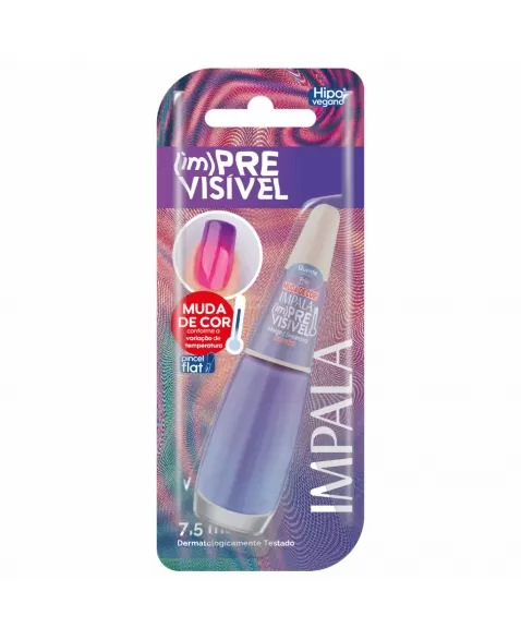 ESMALTE PARA UNHAS IMPALA BLISTER (IM)PREVISÍVEL MEIGA/SINCERONA 7,5ML