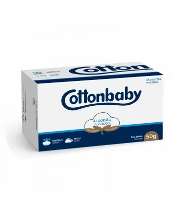 ALGODÃO HIDRÓFILO COTTONBABY 50G