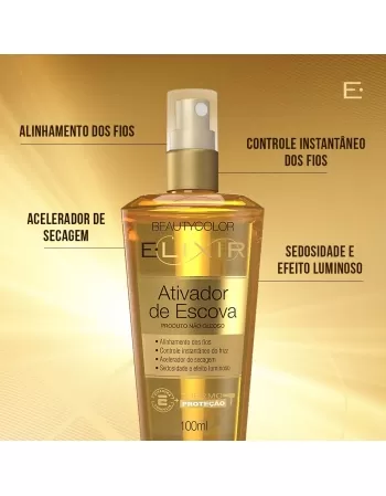 ELIXIR BEAUTY COLOR ATIVADOR DE ESCOVA 100 ML