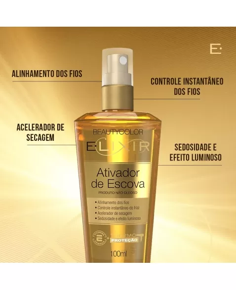 ELIXIR BEAUTY COLOR ATIVADOR DE ESCOVA 100 ML
