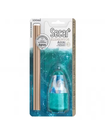 DIFUSOR DE AROMAS SECAR ELEMENTOS ÁGUA MARACUJÁ E ORQUÍDEA 100ML