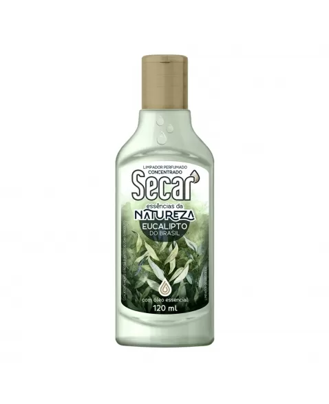 LIMPADOR PERFUMADO CONCENTRADO SECAR ESSÊNCIA DA NATUREZA EUCALIPTO DO BRASIL 120ML