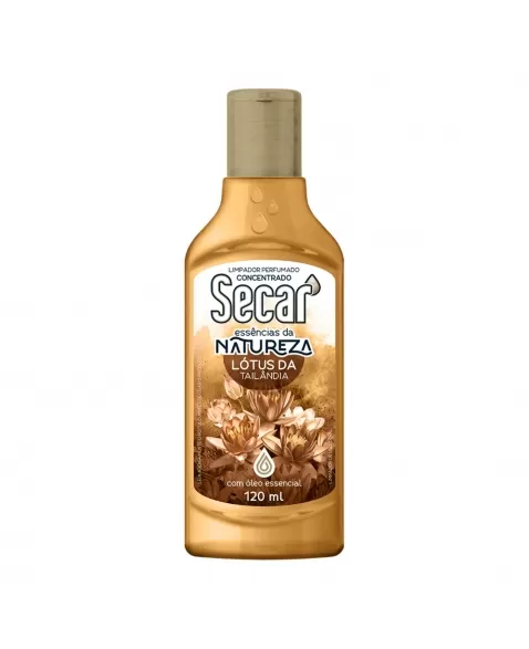 LIMPADOR PERFUMADO CONCENTRADO SECAR ESSÊNCIA DA NATUREZA LÓTUS DA TAILÂNDIA 120ML