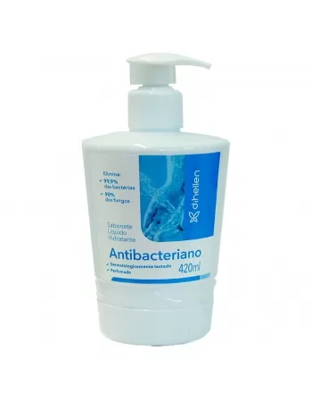 SABONETE LÍQUIDO DIHELLEN ANTIBACTERINO 420ML (PUMP)