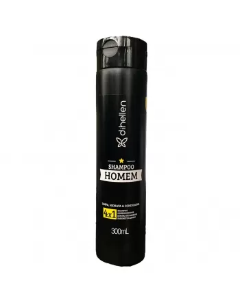 SHAMPOO DIHELLEN HOMEM 4X1 300ML