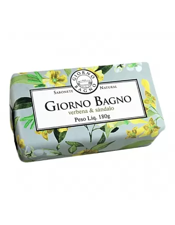 SABONETE NATURAL GIORNO BAGNO VERBENA & SÂNDALO 180G