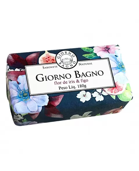 SABONETE NATURAL GIORNO BAGNO FLOR DE ÍRIS & FIGO 180G