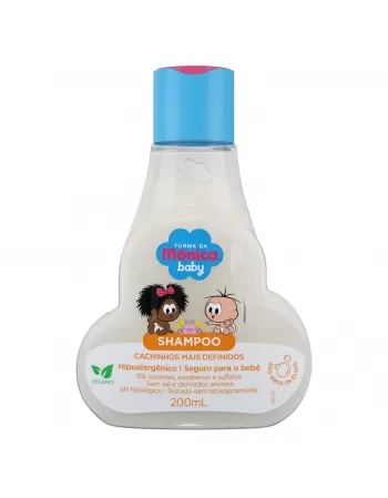 SHAMPOO TURMA DA MÔNICA CACHINHOS MAIS DEFINIDOS 200ML