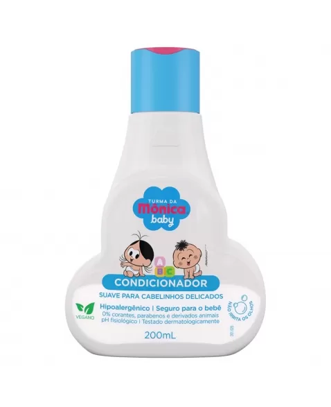 CONDICIONADOR TURMA DA MÔNICA SUAVE CABELINHOS DELICADOS 200ML