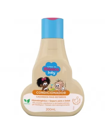 CONDICIONADOR TURMA DA MÔNICA CACHINHOS MAIS DEFINIDOS 200ML
