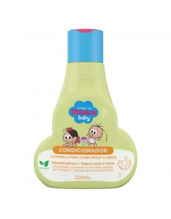 CONDICIONADOR TURMA DA MÔNICA CAMOMILA PARA CABELINHOS CLAROS 200ML
