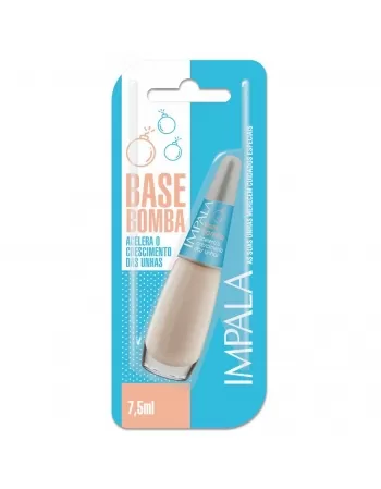 ESMALTE PARA UNHAS IMPALA BLISTER BASE BOMBA ACELERA O CRESCIMENTO DAS UNHAS 7,5ML