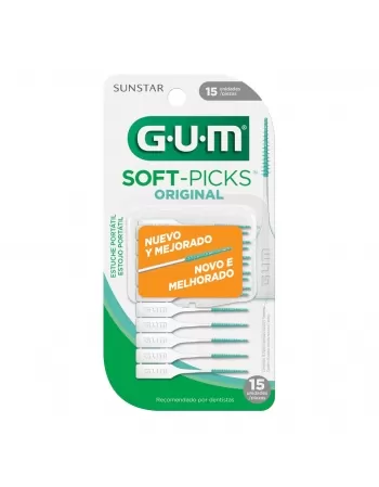 SOFT-PICKS G.U.M ORIGINAL C/15 UNIDADES