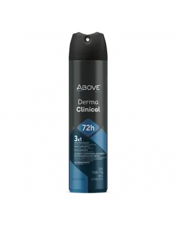 ANTITRANSPIRANTE AEROSSOL ABOVE MEN DERMA CLINICAL 150ML / 90G