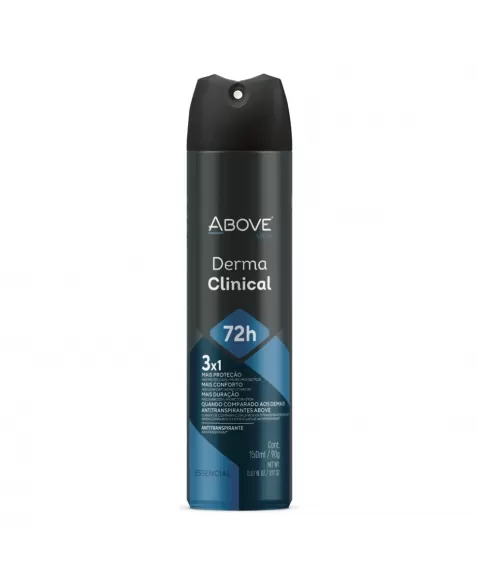 ANTITRANSPIRANTE AEROSSOL ABOVE MEN DERMA CLINICAL 150ML / 90G