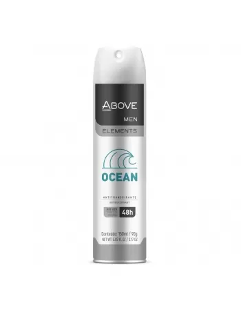 ANTITRANSPIRANTE AEROSSOL ABOVE MEN ELEMENTS OCEAN 150ML / 90G