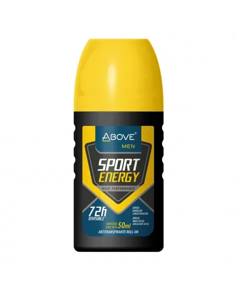 ANTITRANSPIRANTE ROLL-ON ABOVE MEN HIGH PERFORMANCE SPORT ENERGY 50 ML