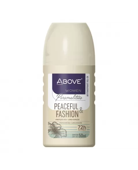 ANTITRANSPIRANTE ROLL-ON ABOVE WOMEN PERSONALITIES PEACEFUL & FASHION 50 ML